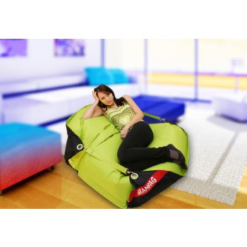 BeanBag Sedací pytel 189x140 duo limet black