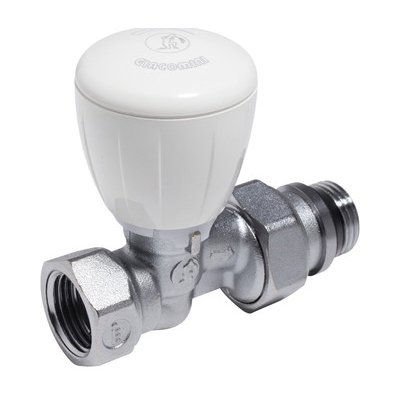 Giacomini Ventil termostatický R422TG přímý s ruční hlavou 3/8" R422X132 – Hledejceny.cz