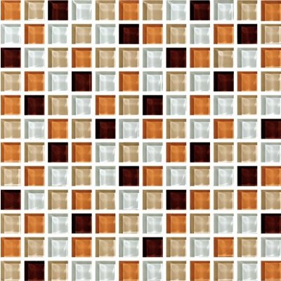 Maxwhite ASHS240 Mozaika 29,7 x 29,7 cm bílá, hnědá 1ks – Zboží Mobilmania