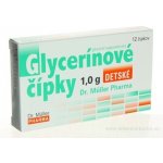 Dr. Müller Glycerinové čípky dětské 1 g 12 ks – Zbozi.Blesk.cz