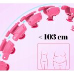 Gotel Hula hop s výstupky 33 cm vícebarevná – Zboží Dáma