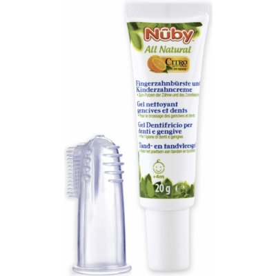Nuby Zubní gel pro děti All Natural 20 g – Hledejceny.cz