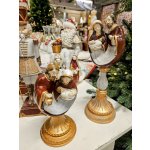 Clayre & Eef Vánoční dekorace vánoční betlém Svatá rodina na noze - 10*10*20 cm – Hledejceny.cz