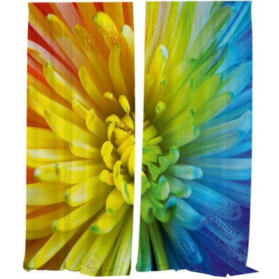 IMPAR Závěsy Duhový květ (Rozměr : 140x250, Materiál: Interlock) – Hledejceny.cz