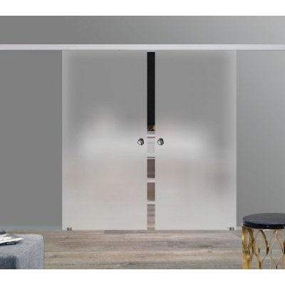 Amod Isabella skleněné posuvné dveře dvoukřídlé 2 x 77,5 x 217,5 cm – Sleviste.cz