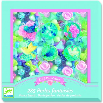 Djeco provlékací korále Ptáčci tyrkys – Sleviste.cz