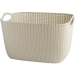 CURVER 226379 plastový košík KNIT 19L - krémový – Zboží Mobilmania