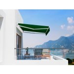 BestBerg BBSU-ML295GN markýza 295 x 250 cm bílá/zelená – Zboží Mobilmania