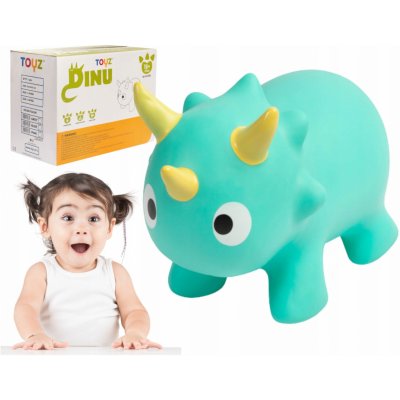 Toyz Skákací Dino s pumpičkou mint – Zboží Mobilmania