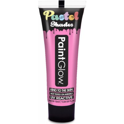 Barvy na obličej UV pastelové 13 ml růžová pastel pink