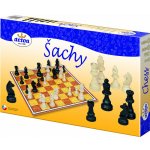 Společenská hra Šachy dřevěné figurky společenská hra (8592190120443) – Zboží Dáma