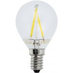 Optonica LED Filament žárovka G45 E14 2w Teplá bílá – Hledejceny.cz