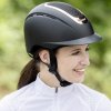 Jezdecká helma USG Helma bezpečnostní Comfort Rose černá