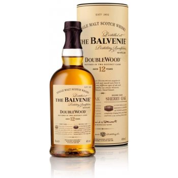 Balvenie DoubleWood Old 12y 40% 0,7 l (holá láhev)