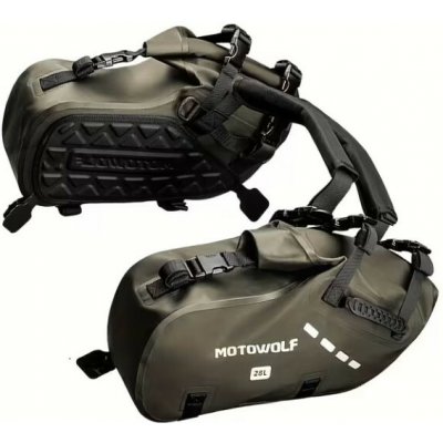 MOTOWOLF brašny na motorku boční 28L MB2 khaki | Zboží Auto