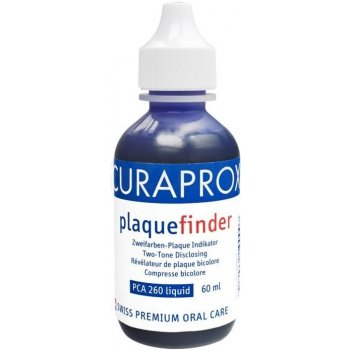 Curaprox PCA 260 roztok na identifikaci plaku, 60 ml