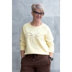 Elegantní mikina JAMIE Bílá – Zboží Dáma