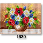 Stoklasa Vyšívací předloha 70246 1639 květiny 5 červená 18x24cm – Zboží Dáma