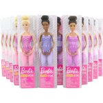 Barbie balerína fialová černoška – Hledejceny.cz