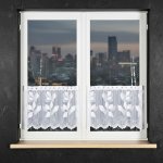 Dekorační metrážová vitrážová záclona OLGA bílá výška 50 cm MyBestHome – Hledejceny.cz