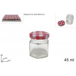 PROHOME Dóza sklo s víčkem 45ml – Hledejceny.cz