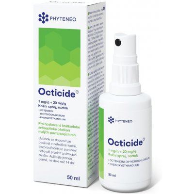 OCTICIDE DRM 1MG/G+20MG/G DRM SPR SOL 1X50ML – Hledejceny.cz