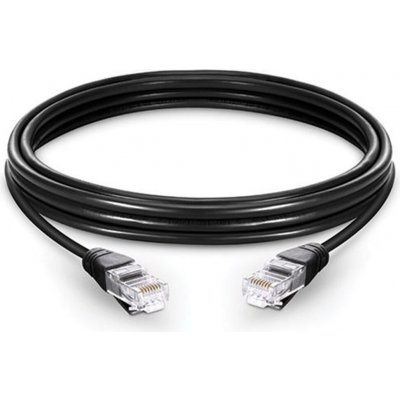 PremiumCord sputp02C Patch, UTP RJ45-RJ45 level 5e, 2m, černý – Sleviste.cz