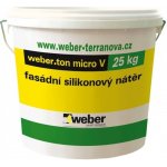 WEBER.Ton mikro V - silikonový nátěr 25kg – Zboží Mobilmania