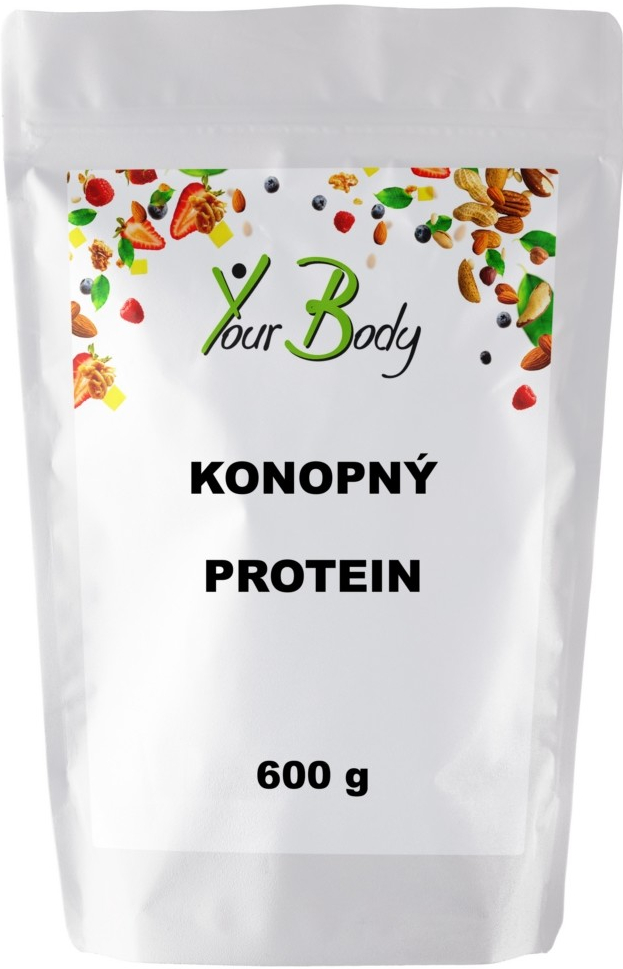 YOURBODY Konopný protein 600 g