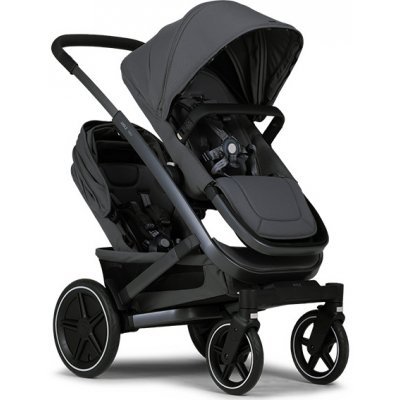 Joolz Geo3 twin komplet Pure grey madlo Black carbon 2023