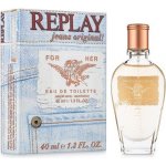 Replay Jeans Original! toaletní voda dámská 40 ml – Hledejceny.cz