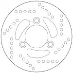 Přední brzdový kotouč Brembo KYMCO 50 AGILITY R 10" 2006 - | Zboží Auto