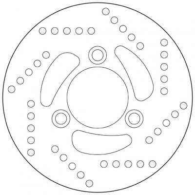 Přední brzdový kotouč Brembo KYMCO 50 AGILITY R 10" 2006 - | Zboží Auto