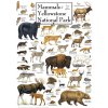 Puzzle Masterpieces Savci v Yellowstonském národním parku 1000 dílků