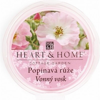 Heart & Home Popínavá růže Sojový přírodní vonný vosk 26 g – Zbozi.Blesk.cz