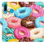 Pouzdro iSaprio Flip s kapsičkami na karty - Donuts Pattern 02 Huawei P30 Lite – Zbozi.Blesk.cz