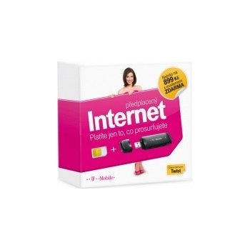 SIM s kreditem T-mobile 899Kč + USB modem zdarma