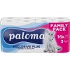Toaletní papír Paloma Exclusive Soft Decor 3-vrstvý 16 ks