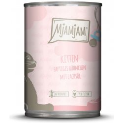 MjAMjAM Kitten Šťavnaté kuře s lososovým olejem 6 x 400 g