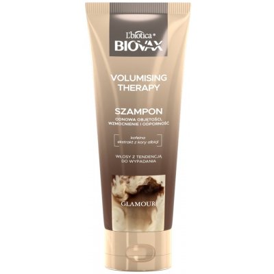 Biovax Glamour Volumising Therapy Shampoo na vlasy s kofeinem 200 ml
