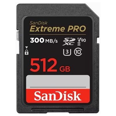 SanDisk SDXC UHS-II 512 GB SDSDXDK-512G-GN4IN – Zbozi.Blesk.cz