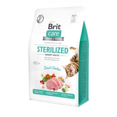 Brit Care Cat Grain-Free Sterilized Urinary Health 0,4 kg – Zboží Mobilmania