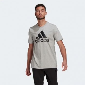 adidas pánské tričko Performance BL SJ T Šedá černá