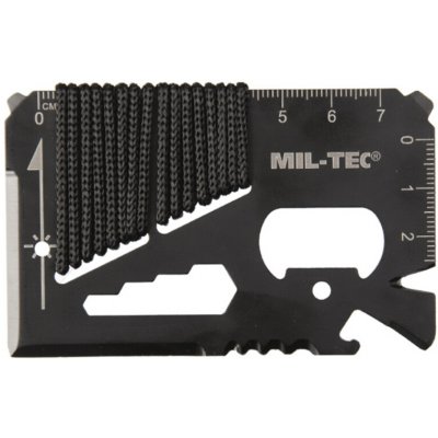 Mil-Tec Black Tool Card paracord s pouzdrem – Zbozi.Blesk.cz