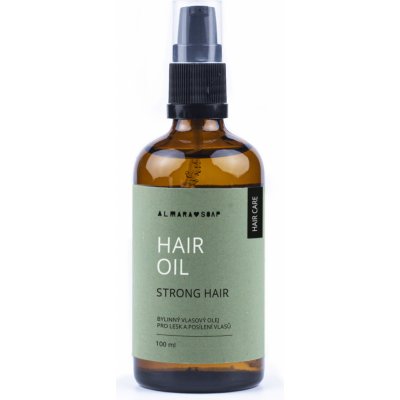 Almara Soap Vlasový olej Strong hair 100 ml – Hledejceny.cz