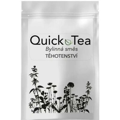 QuickTea Těhotenství⁠⁠⁠⁠⁠ bylinná směs 30 g – Zbozi.Blesk.cz