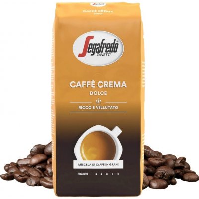 Segafredo Caffe Crema Dolce zrnková 1 kg – Hledejceny.cz