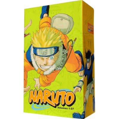 Naruto Box Set 1: Volumes 1-27 - Masashi Kishimoto – Zboží Mobilmania