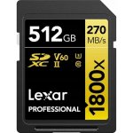 Lexar SDXC Pro 1800x 512GB LSD1800512G-BNNNG – Zbozi.Blesk.cz