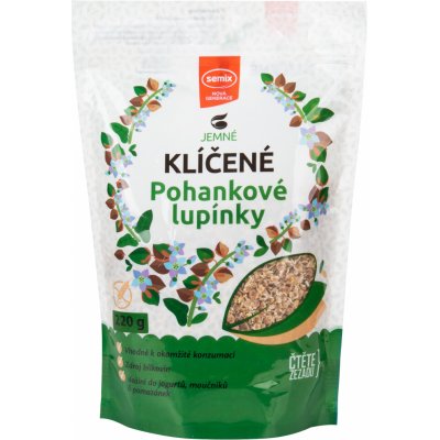 Semix Klíčená pohanka lupínky 220g – Zbozi.Blesk.cz